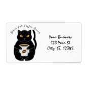 Black Cat Coffee Break Thunder_Cove Etiket (Voorkant)