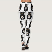 Black Cat Coffee Break Thunder_Cove Leggings (Achterkant)