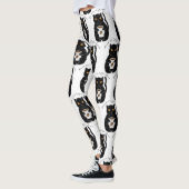 Black Cat Coffee Break Thunder_Cove Leggings (Links)