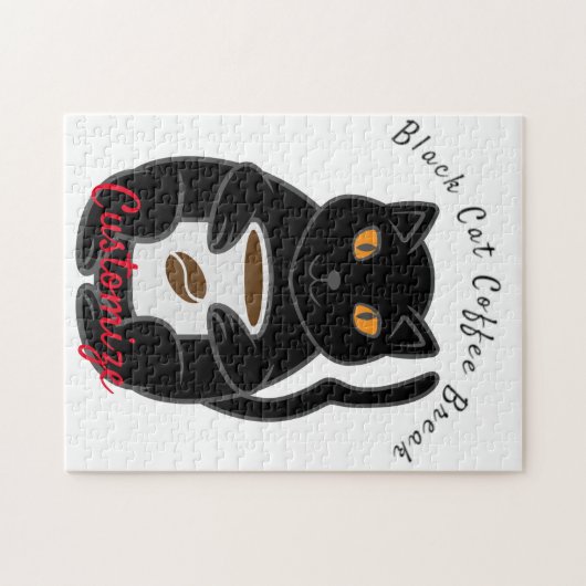 Black Cat Coffee Break Thunder_Cove Legpuzzel (Horizontaal)
