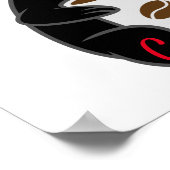 Black Cat Coffee Break Thunder_Cove Poster (Hoek)