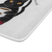 Black Cat Coffee Break Thunder_Cove Snijplank (Hoek)