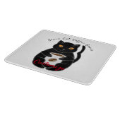 Black Cat Coffee Break Thunder_Cove Snijplank (Hoek)