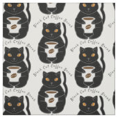 Black Cat Coffee Break Thunder_Cove Stof (Swatch)