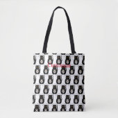 Black Cat Coffee Break Thunder_Cove  Tote Bag (Voorkant)