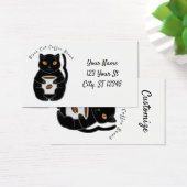 Black Cat Coffee Break Thunder_Cove Visitekaartje (Bureau)