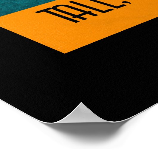 Black Cat Coffee Company Canvas Poster (Hoek)