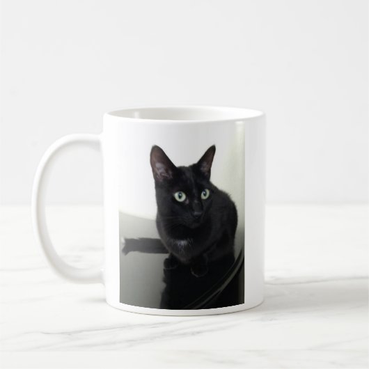 Black Cat Coffee Cup Koffiemok (Links)