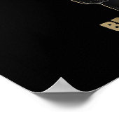 Black Cat Crochet omdat de moord verkeerd is Poster (Hoek)