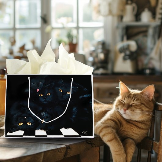 Black Cat Cuddle Groot Cadeauzakje