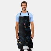 Black Cat Cuddle Schort (Gedragen)