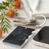 Black Cat Cuddle Sleutelhanger (Voorkant Rechts)