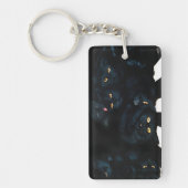 Black Cat Cuddle Sleutelhanger (Voorkant)