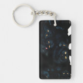 Black Cat Cuddle Sleutelhanger (Voorkant)