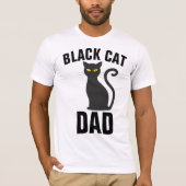 BLACK CAT DAD T-shirts (Voorkant)