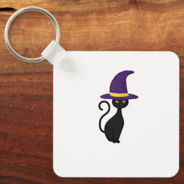 Black Cat Design | Halloween | Cat Lovers Sleutelh Sleutelhanger