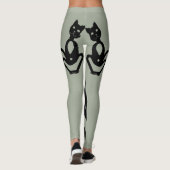 BLACK CAT door Slipperywindow Leggings (Achterkant)
