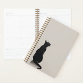 Black Cat Ecru Planner (Display)