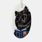 Black Cat Een boek lezen · Louis Wain · Ornament (Rechts)