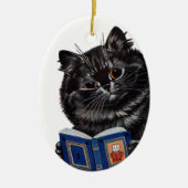 Black Cat Een boek lezen · Louis Wain · Ornament (Voorkant)
