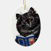 Black Cat Een boek lezen · Louis Wain · Ornament (Achterkant)