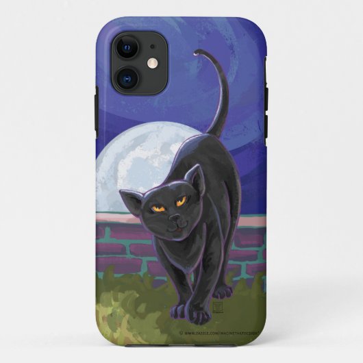 Black Cat Electronics Case-Mate iPhone Case (Achterkant)