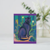 Black Cat, Ernst Ludwig Kirchner, Fine Art Briefka Briefkaart (Staand voorkant)
