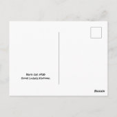 Black Cat, Ernst Ludwig Kirchner, Fine Art Briefka Briefkaart (Achterkant)