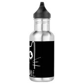 Black Cat Ew People Funny Cat Lover Waterfles (Rechts)