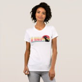 Black Cat Ew People, Lady t shirt Funny, humor (Voorkant volledig)