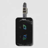 Black Cat Eyes Bagagelabel -  (Voorkant (verticaal))