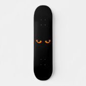 BLACK CAT EYES COOL Skateboard Deck (Voorkant)