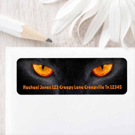 Black Cat Eyes Etiket (Insitu)