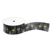 Black Cat Eyes Grosgrain Lint (Spoel)