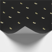 Black Cat Eyes | Halloween Cadeaupapier (Hoek)