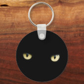 Black Cat Eyes | Kat Eye Macro Sleutelhanger (Voorkant)