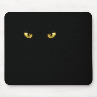Black Cat Eyes Mousepad Muismat