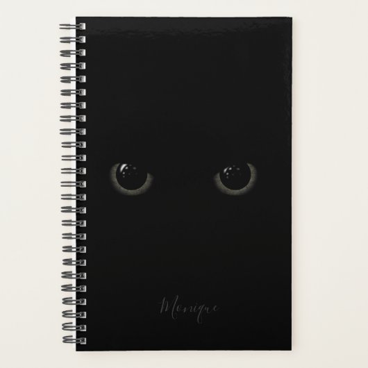 Black Cat Eyes | U personaliseert Planner (Voorkant)
