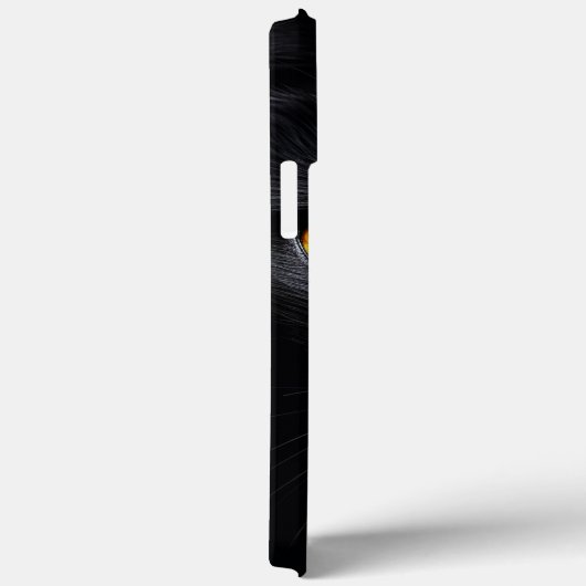 Black Cat Face Case-Mate iPhone Case (Achterkant / Rechts)