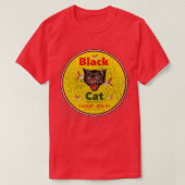 Black Cat firackers T-shirt (Design voorkant)