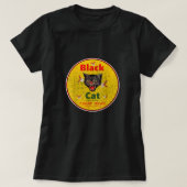 Black Cat firackers T-shirt (Design voorkant)