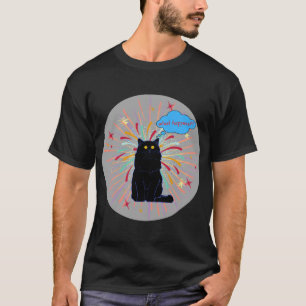 Black Cat Firecrackers T-shirt