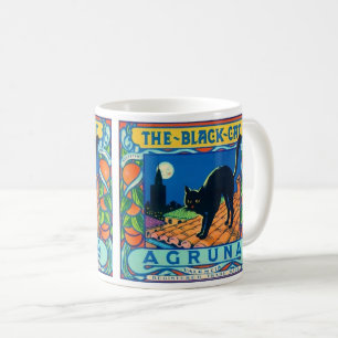 Black Cat Fruit Mug Koffiemok