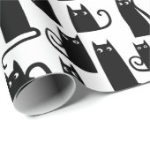 Black Cat Fun Cadeaupapier (Rol Hoek)