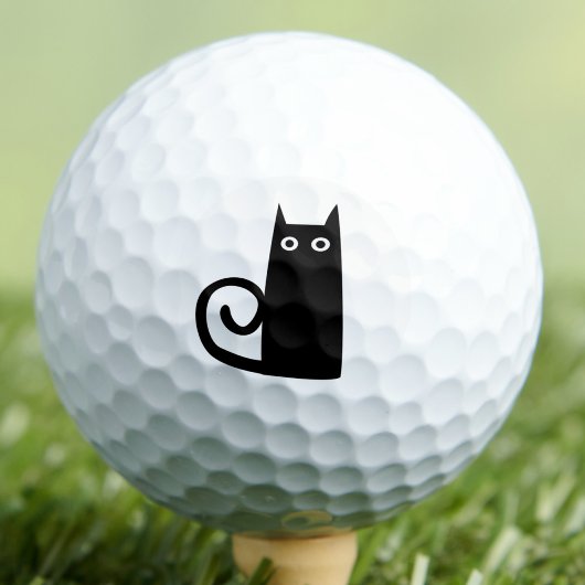 Black Cat Fun Golfballen