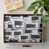 Black Cat Fun Tissuepapier (Geschenk)