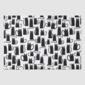 Black Cat Fun Tissuepapier (Voorkant)