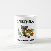 BLACK CAT GARDENING BECAUSE MURDER IS WRONG KOFFIEMOK (Center)