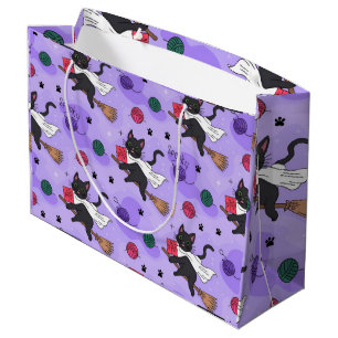 Black Cat Ghost Pattern – Schattigee katten in kos Groot Cadeauzakje