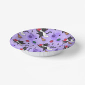 Black Cat Ghost Pattern – Schattigee katten in kos Papieren Kommen (Gebogen)